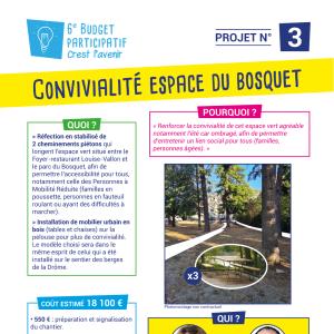 projet 3 Espace Bosquet